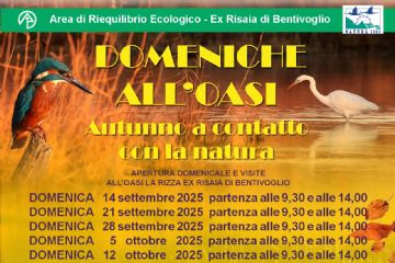 2 novembre Domeniche all&#39;Oasi - autunno 2025